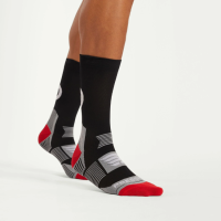 PRESSIO - Everyday Compression Sock - Black/Red